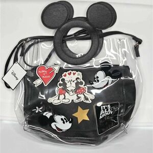Disney Mickey and Minnie It's All About Mickey And Minnie Clear Backpack